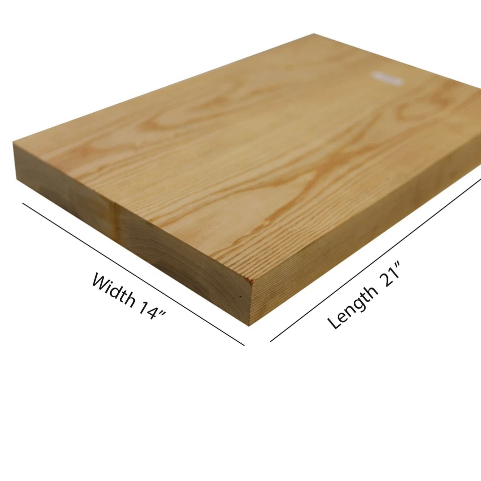 White Ash Guitar 21x 14x 2 Body Blank 2 Pcs Glued Luthierwood- Free US Shipping - Image 3 of 4