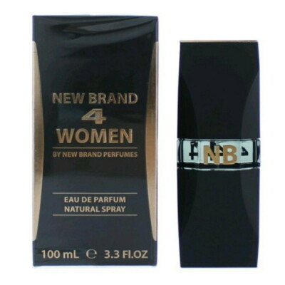 4 Women by New Brand 3.3 oz EDP Perfume for Women New in Box