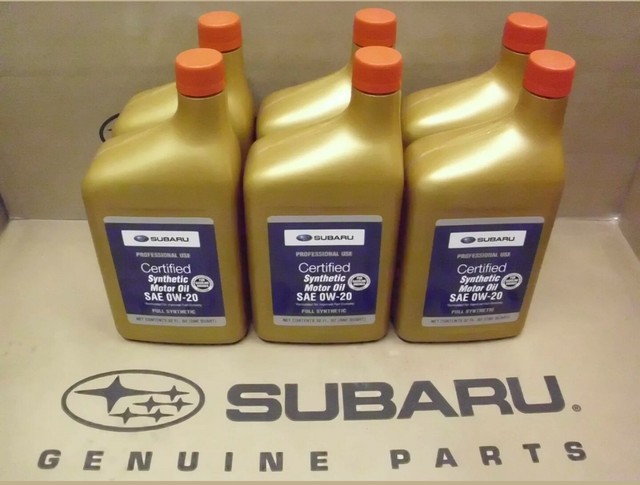 0w20 subaru 4л