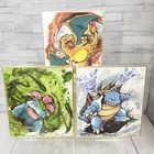 Venusaur Charizard Blastoise lot 3 Shikishi Art Board Series 1 Pokemon BANDAI
