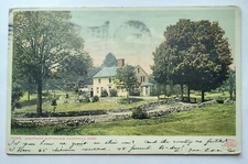 Haverhill MA Massachusetts Whittier's Birthplace Vintage 1907 Postcard D5