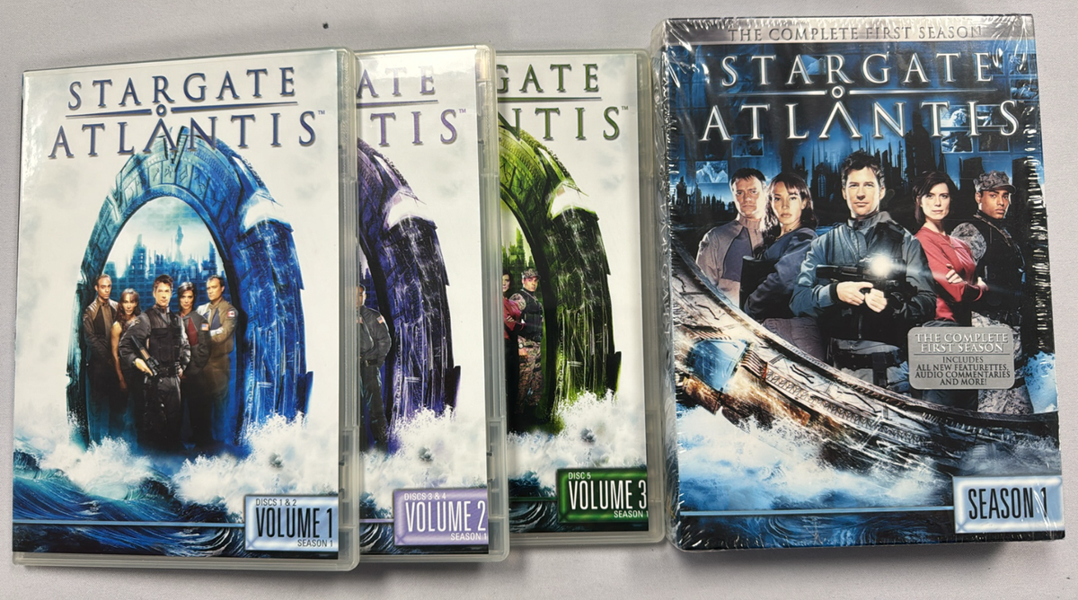 STARGATE ATLANTIS - The Complete First 1 One Season DVD