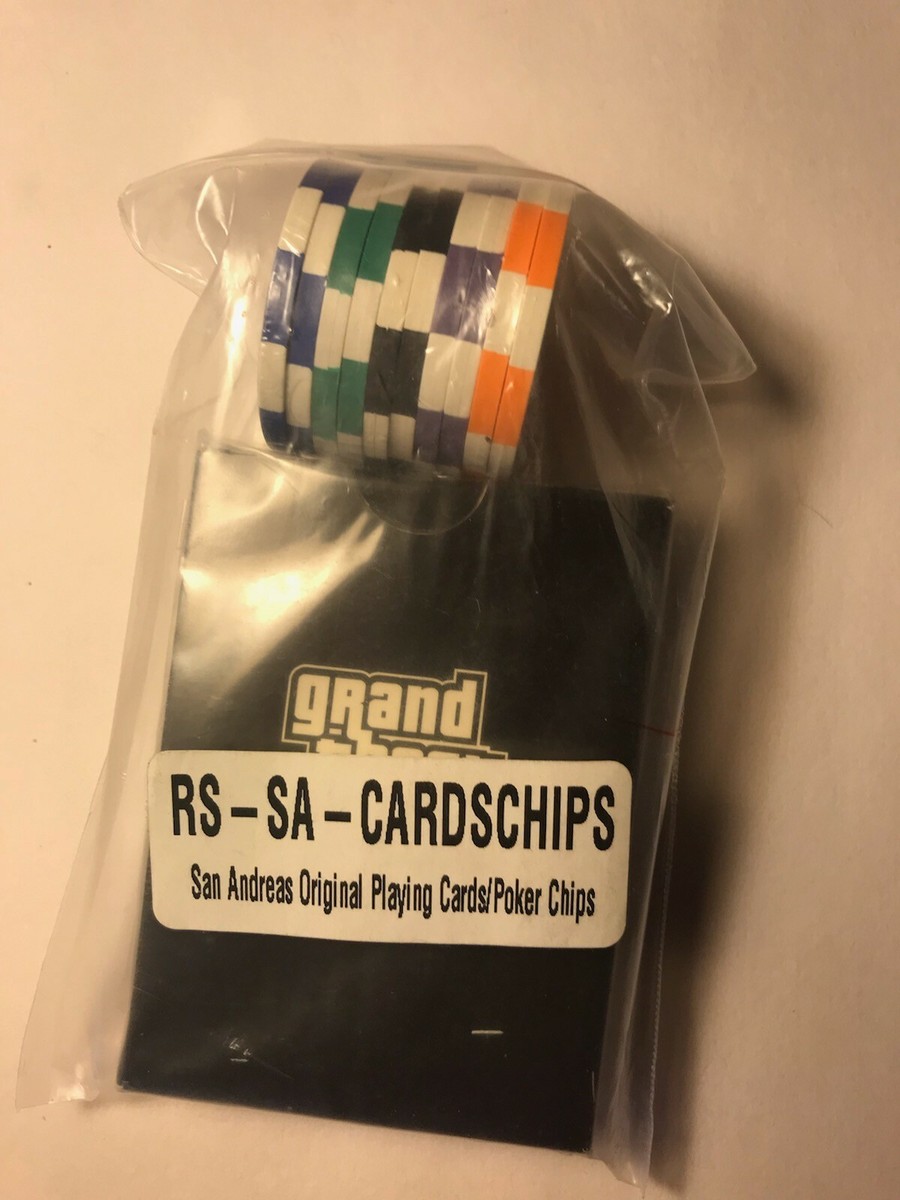 Grand Theft Auto San Andreas Poker Chips - GTA Promo | eBay