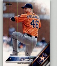 2016 Topps Scott Feldman #282 Houston Astros