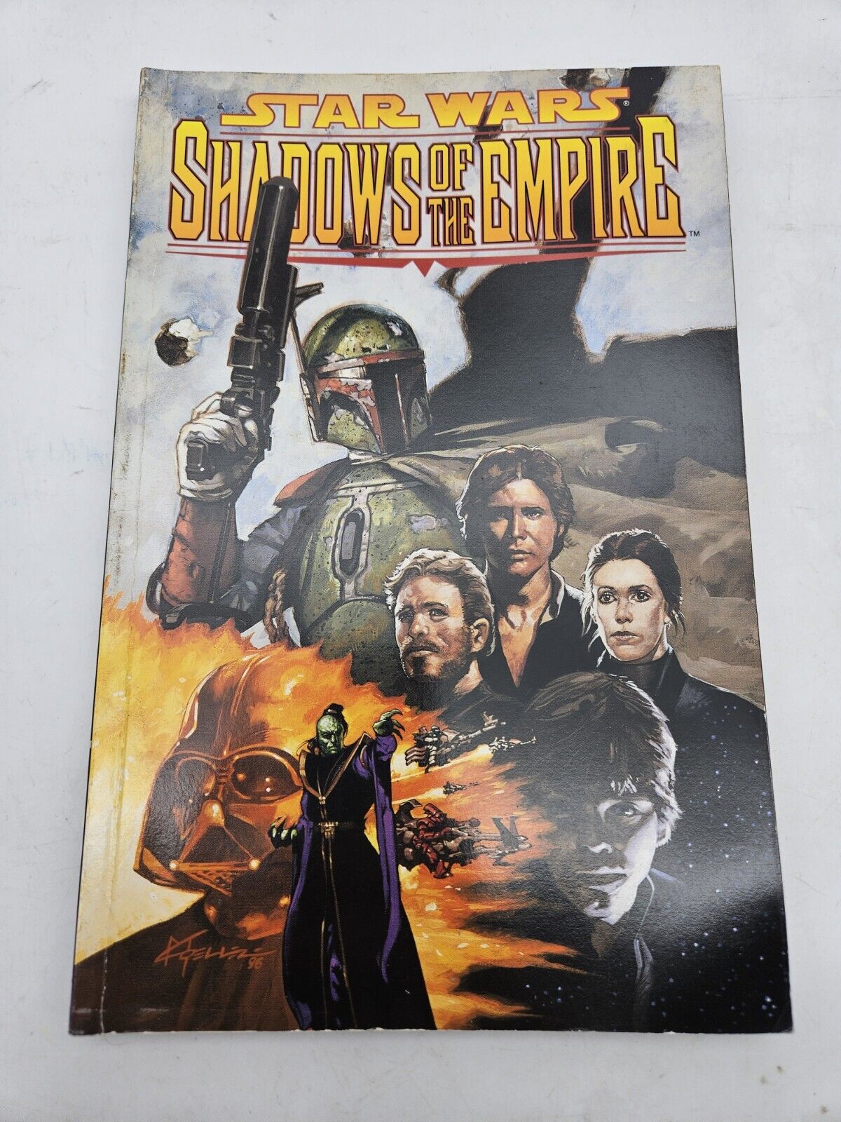 STAR WARS Shadows of the Empire TPB 1996 1st Print Dark Horse OOP! Graphic Novel