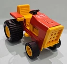 Vintage Tonka Mini Farm Tractor Metal/Plastic 70's 4.5" Long