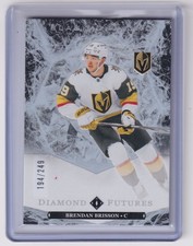 2024-25 Upper Deck Black Diamond Futures Brendan Brisson 194/249 Vegas Golden