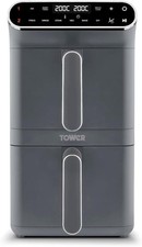Tower Vortx XL Dual Stack Air Fryer with Digital Control Panel, T17190GRP
