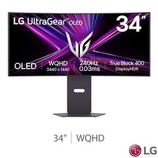 LG UltraGear 34 Inch WQHD 240Hz OLED Gaming Monitor -NEW BOXED