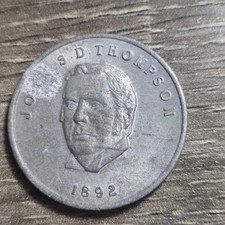 Shell Canada  John S D Thompson Canada Prime Minister (1892) Parliament Token