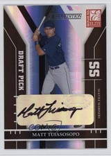 2004 Donruss Elite Extra Edition /473 Matt Tuiasosopo #347 Auto 1e5k