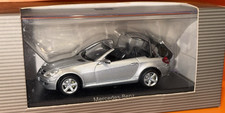 1:43 Minichamps 2007 Mercedes Benz SLK R171 Class Roadster Iridium Silver