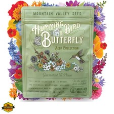 Wildflower Seeds Bulk, 2 Oz. 80,000+ Seeds – Butterfly & Hummingbird Mix with... 207.60 per gallon