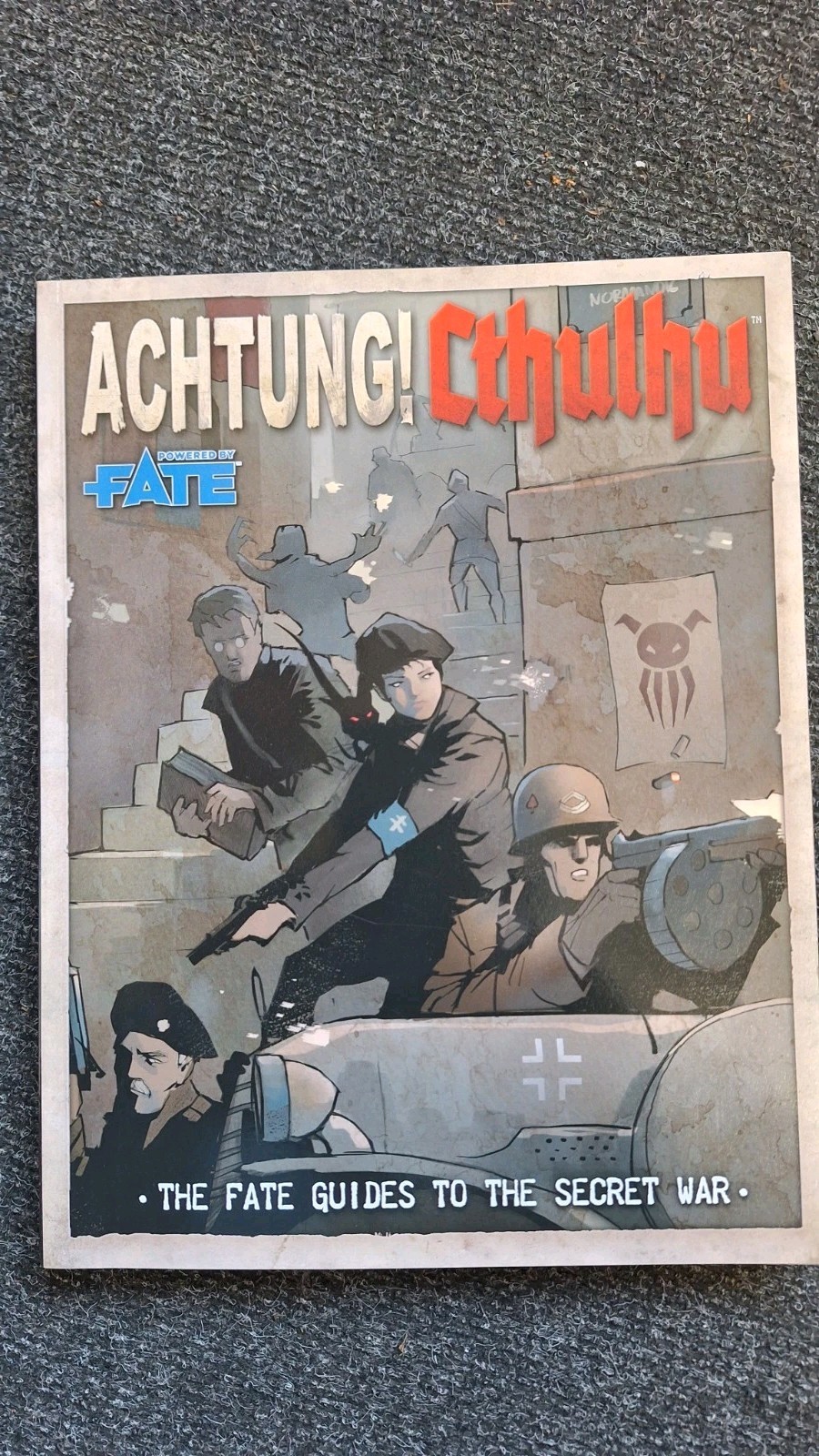 Achtung Cthulhu MODIPHIUS - THE FATE GUIDES TO THE SECRET WAR New Old Stock OOP