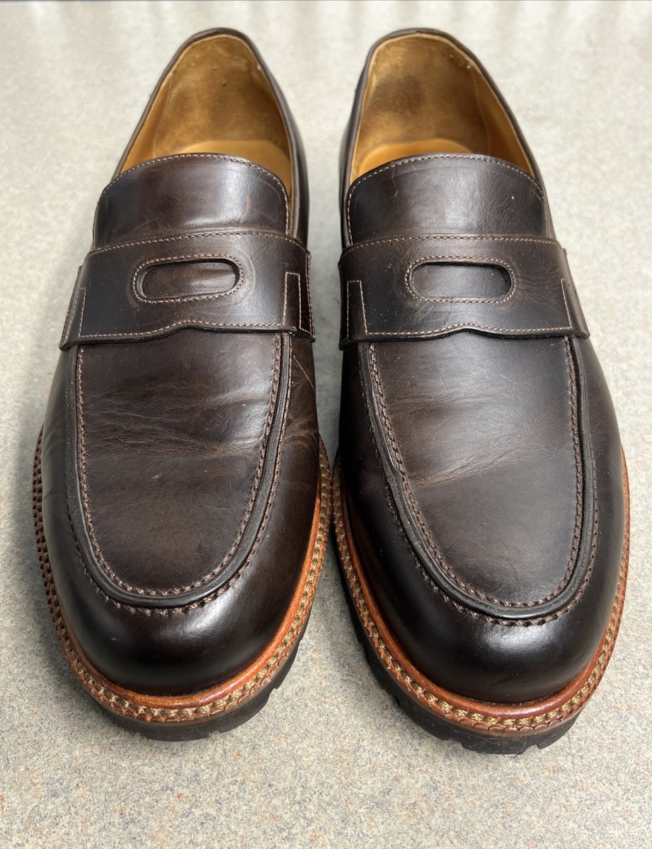 Beckett Simonon Men Dark Brown Penny Loafers Sz 10.5 | eBay display picture 1