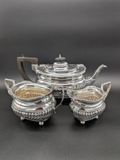1902/04 Birmingham Sterling Silver Tea Set by Thomas Hayes