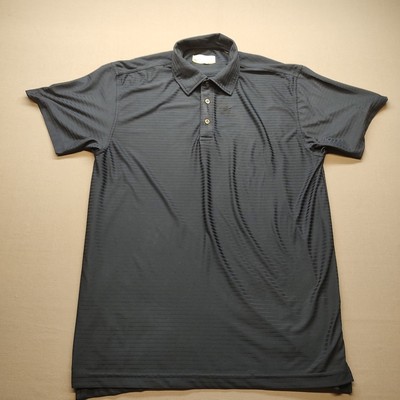 Eleven Straight Byron Nelson Men's Golf Polo Shirt XL 100% Polyester Blue