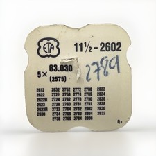 BEWEGUNG ETA 2781 2782 2788 2789 2790 2791 2612-2832-Nr. 2575 Sperrfeder