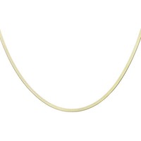 "Herringbone Halsketten 3Mm 24\" Lang Edelstahl Schlangenkette Halskette Gold"