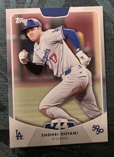 2024 Shohei Ohtani Topps 50/50, 44th Stolen Base, #88 Dodgers 