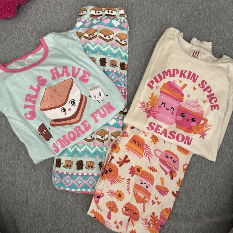 Children’s Place PJs Long Pants & Sleeves  S’mores & Pumpkin Spice - 2 Sets