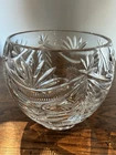 Vintage Waterford Crystal “Sheila”Rose Bowl 4” Signed Gothic Mark ~ Irish Made