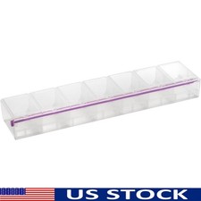 Custom Storage Organizer 7 Locking Compartments Craft Supplies Accessories New