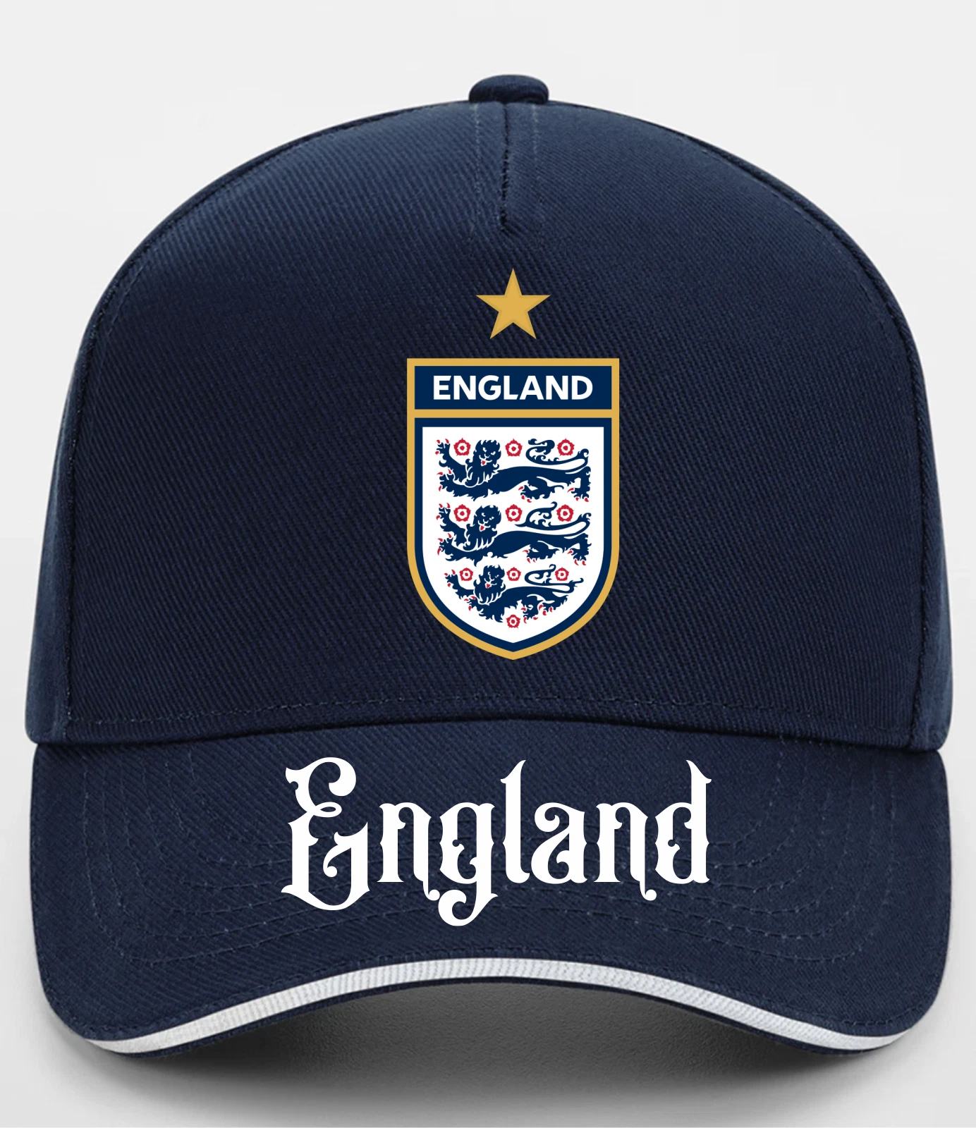 England Shield Sandwich Peak Baseball Cap | Gift | Save up to 30% with Multi-Buy