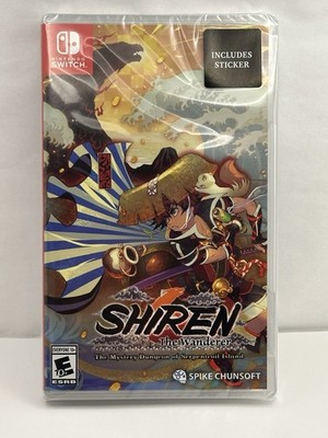 Shiren the Wanderer: Mystery Dungeon of Serpentcoil Island (Nintendo Switch) New