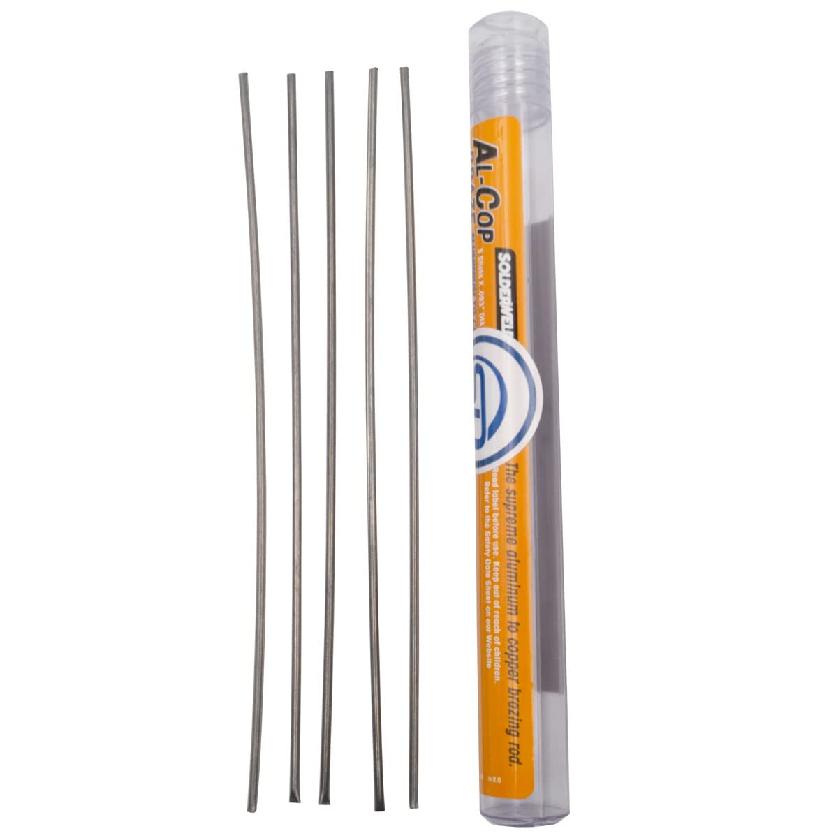 SW-ALCU5.5 5 Rod Pack Aluminum to Copper or Brass 8 Inch Brazing Rods Applian...