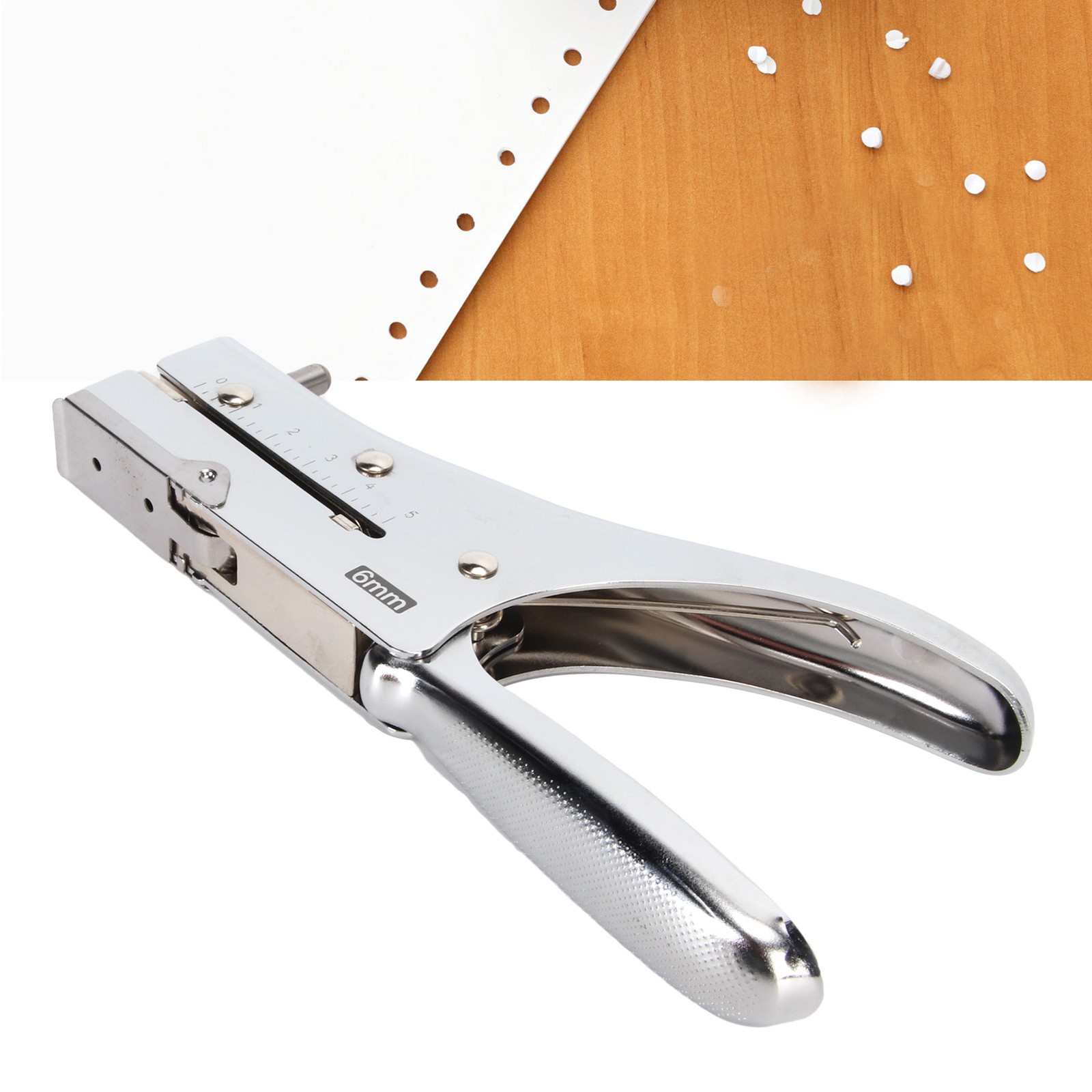 Single Hole Puncher Save Labour 6mm Paper Puncher For Students