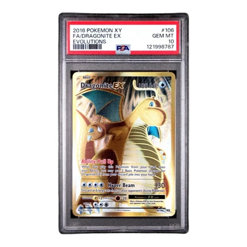 Dragonite EX XY Evolutions PSA 10