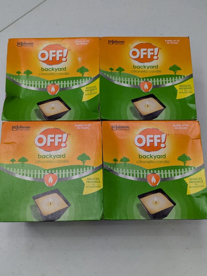 OFF!  Backyard  Citronella Scented Outdoor Bucket  Wick Candle - 18 oz 4 Pack - Image 3 of 4