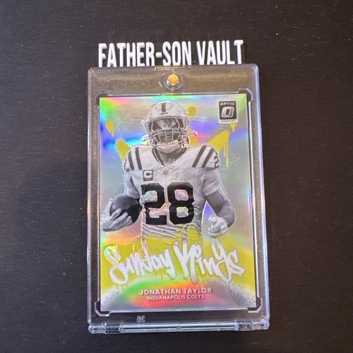 2025 Donruss Optic Jonathan Taylor Base (RAW)