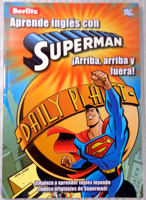 APRENDE INGLES CON SUPERMAN: ARRIBA, ARRIBA Y FUERA! by Mark Millar & Aluir VG