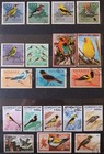 SONGBIRDS AND WOOD BIRDS. 82 STAMPS. XF (Extra Fine). LOT IN GERMANY — photo 1