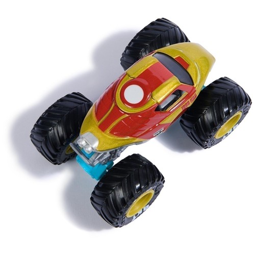 Monster Jam Marvel Iron Man Vs. War Machine Die-Cast Monster Trucks 1:64 Scale - Picture 9 of 9