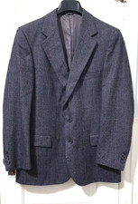 VINTAGE Polo University Club Ralph Lauren 40 WOOL Suit Coat Blazer Jacket Gray