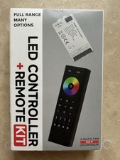 RGBW LED Controller with 4 Zones RF 2.4GHz Wireless Remote Control - C04RF