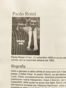 Poster Intrepido Sport - Paolo Rossi Juventus - Dédicace Autographe Signée - Italie