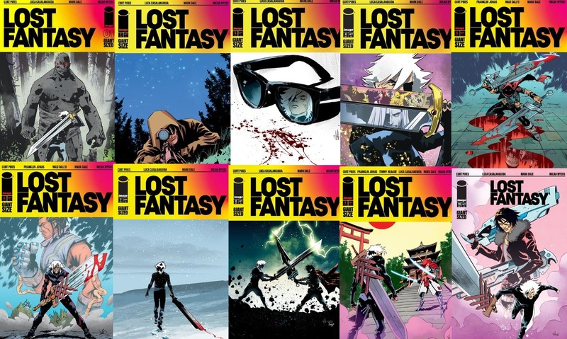 Lost Fantasy #1 - #10   Cover Select  IMAGE