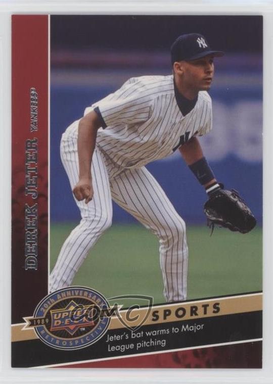 2009 Upper Deck 20th Anniversary Retrospective Sports Derek Jeter #759 HOF 00gy