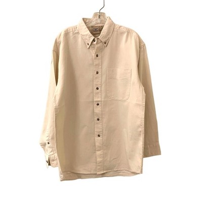 Most Wanted Made on Earth by Humans Button Down Long Sleeve Shirt, Size M