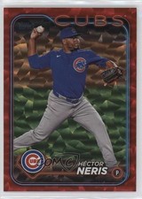2024 Topps Update Red Crackle Foilboard 10/199 Hector Neris Héctor #US18 00jz