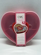 CWC 5 SECTION HEART SHAPED SNACKLE BOX best friends & Valentine’s Day themed