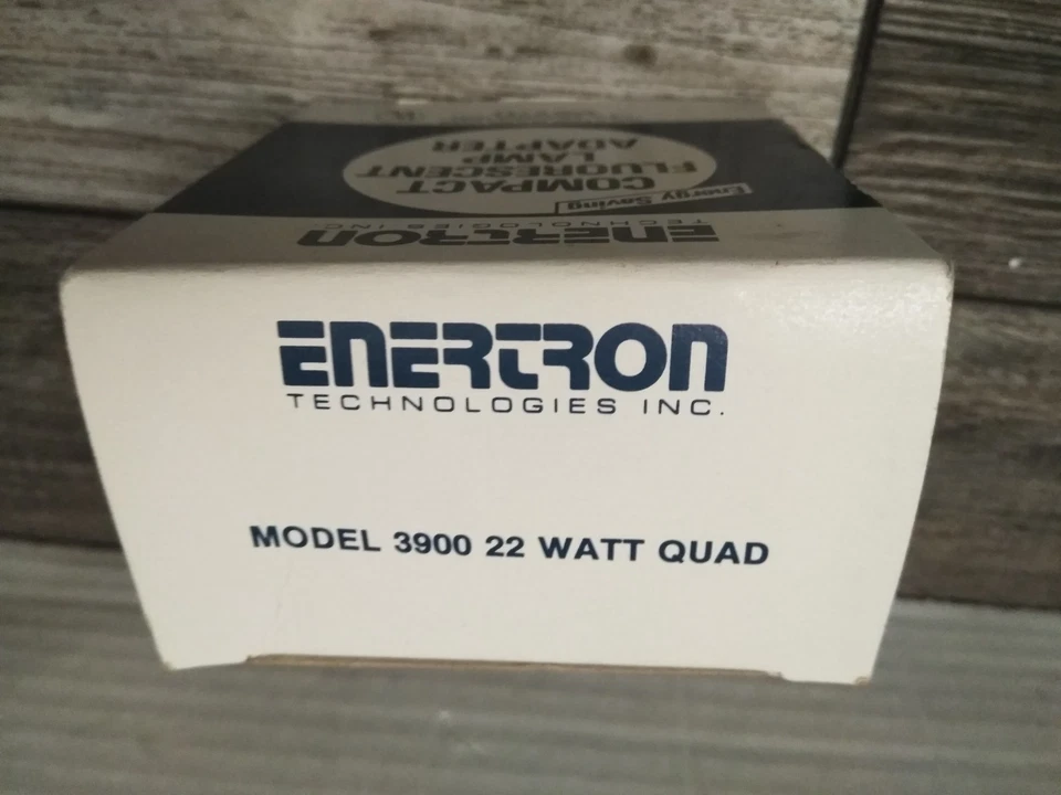 New Enertron MODEL 3900 22-WATT QUAD Compact Fluorescent Lamp Adapter (1) - Image 3 of 4