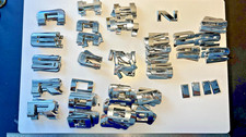 Lot Of Gmc Make Car Truck Emblems Canyon Hd2500 Sierra Chrome Lettersnumbers Lot Of Gmc Make Car Truck Emblems Canyon Hd2500 Sierra Chrome Lettersnumbers