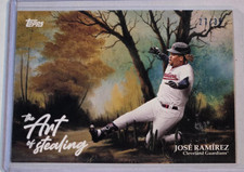 Jose Ramirez #AOS-9 Prices | 2025 Topps X Bob Ross The Art of