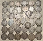 Roll 40- $10 Face Value - Barber Quarters Many VG ALL different Date/mintmarks
