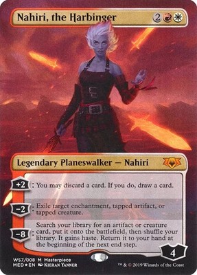 Nahiri, the Harbinger - Foil Extended Art Mythic Edition LP MTG